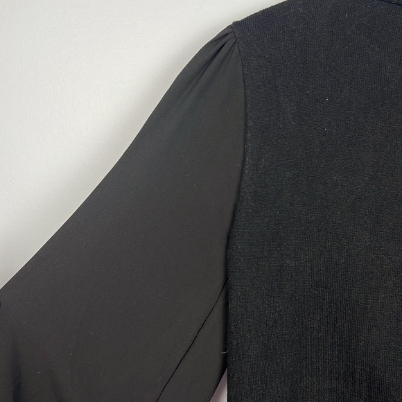 J Crew NWT black bow neck women’s XS sweater - Picture 7 of 7